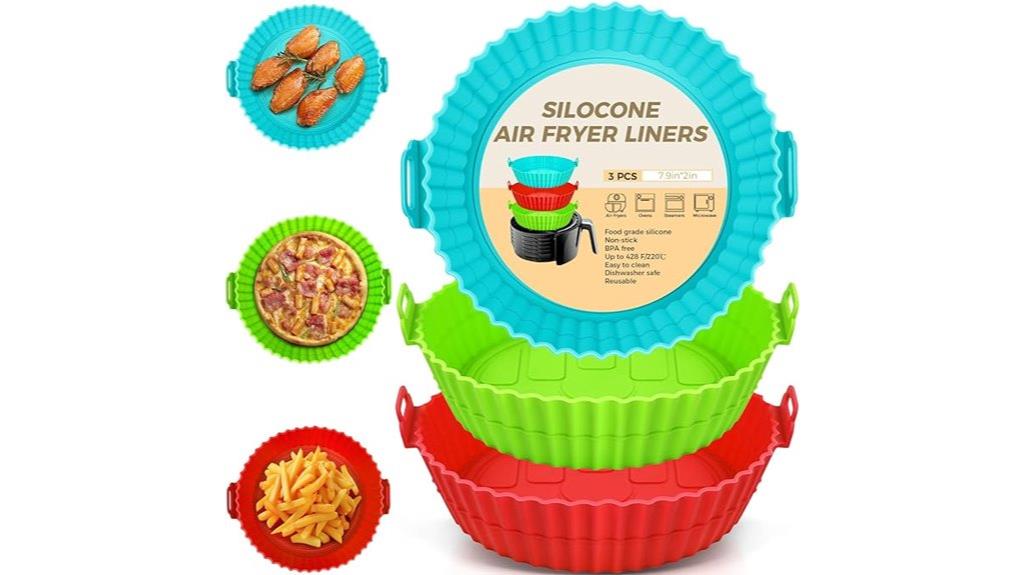 silicone liners for air fryer