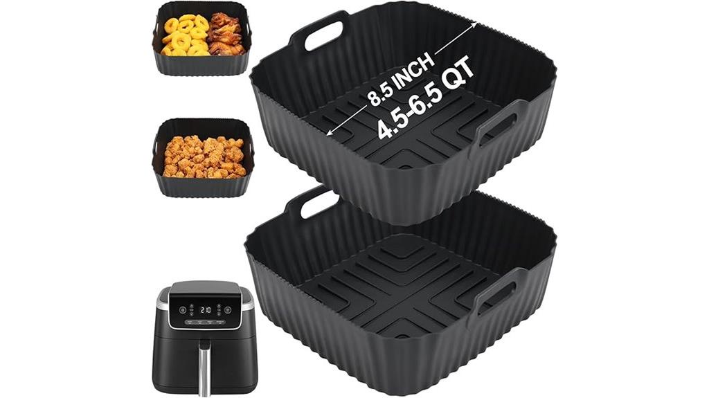 silicone liners for air fryers