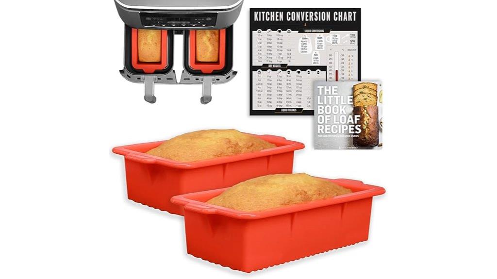 silicone loaf pans for ninja