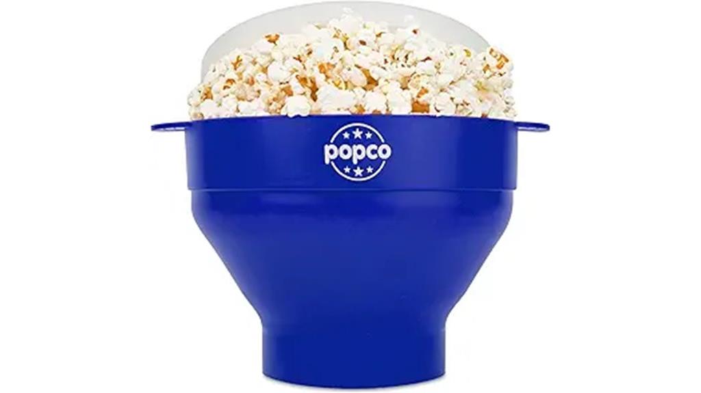 silicone microwave popcorn maker