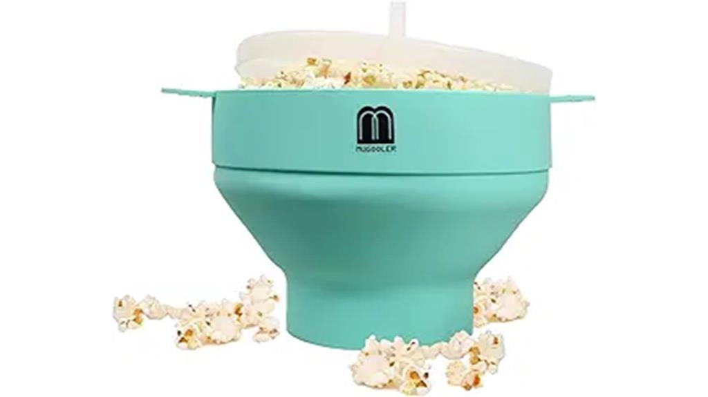 silicone microwave popcorn maker