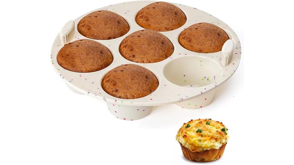 silicone muffin pan