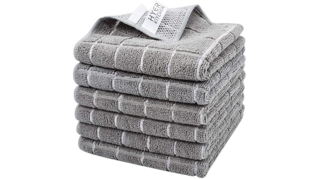 six pack microfiber cloths