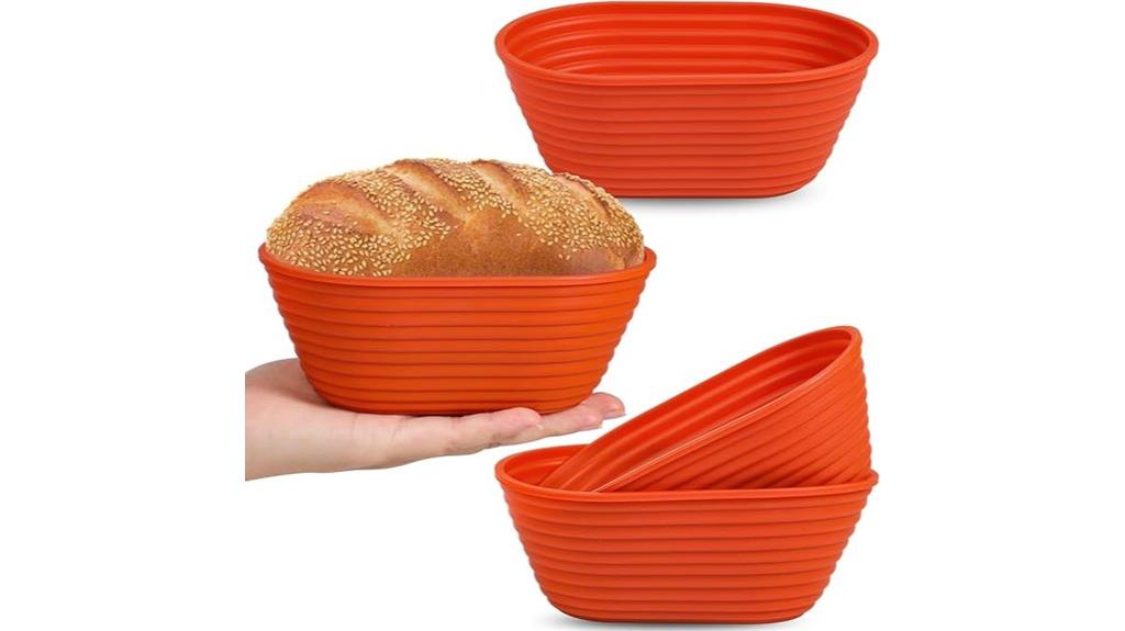 small silicone banneton basket