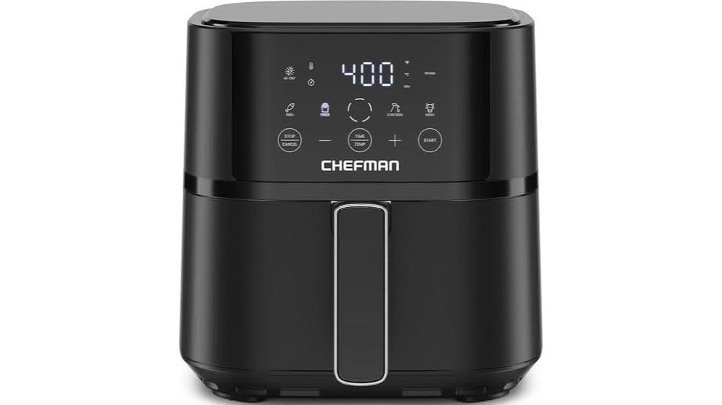 small touchscreen air fryer