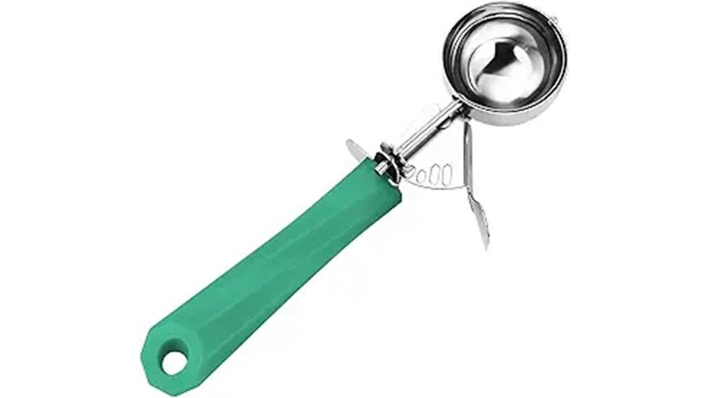 spring loaded green handle