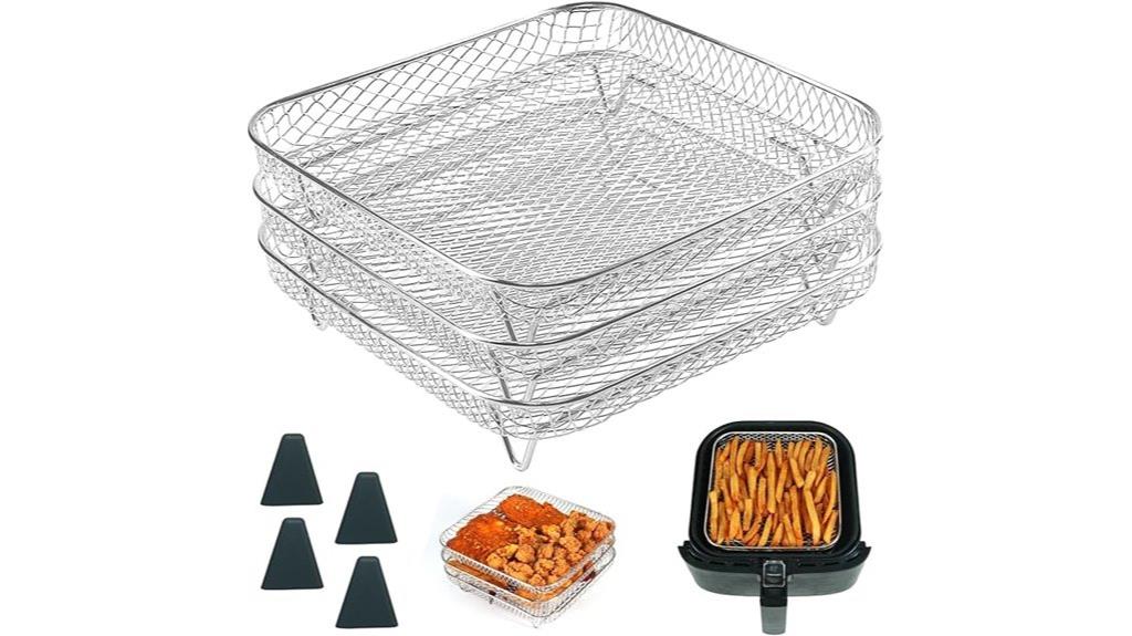 square air fryer rack
