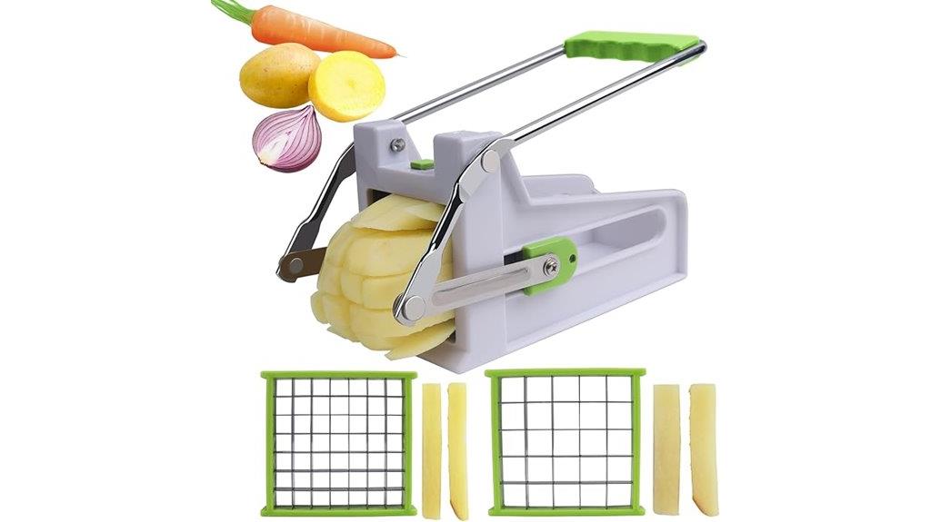 stainless steel fry cutter