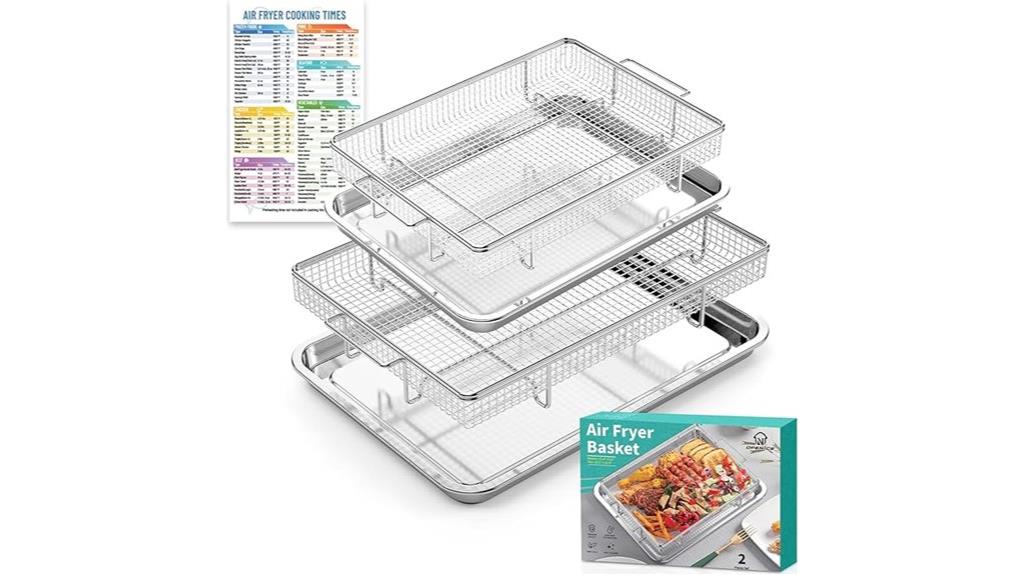 stainless steel fryer baskets