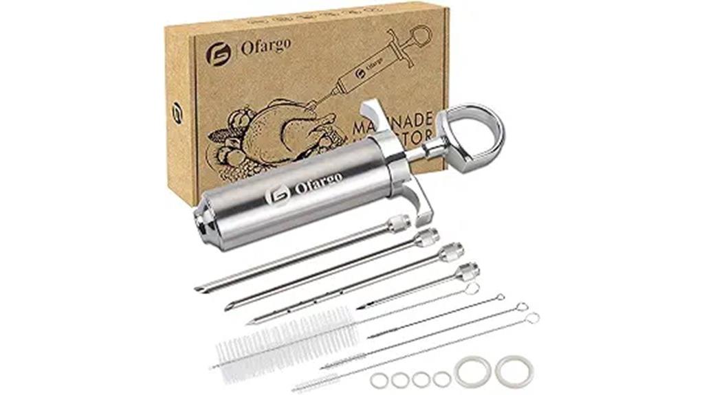 stainless steel marinade injector