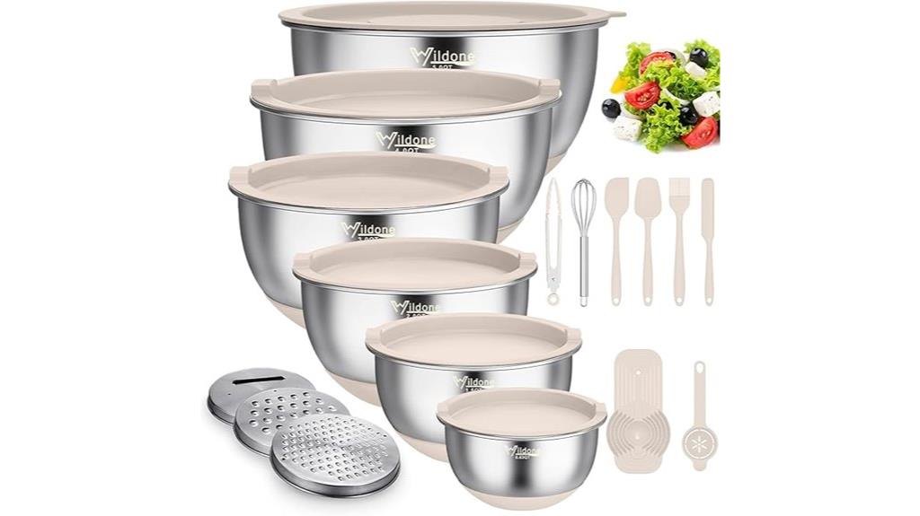 stainless steel nesting bowls