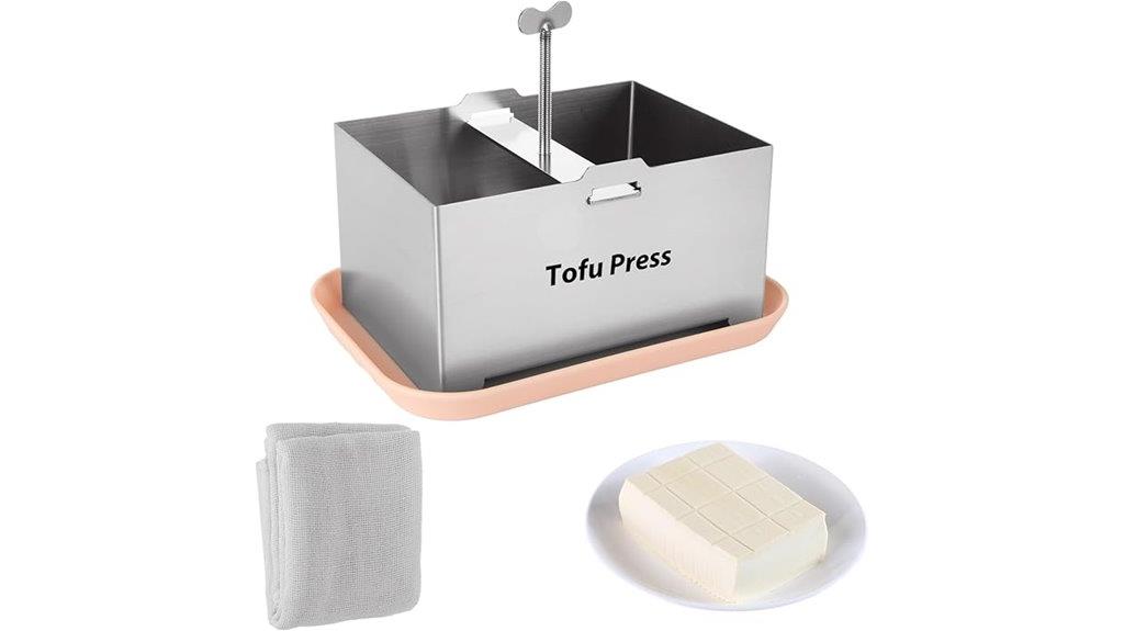 stainless steel tofu press