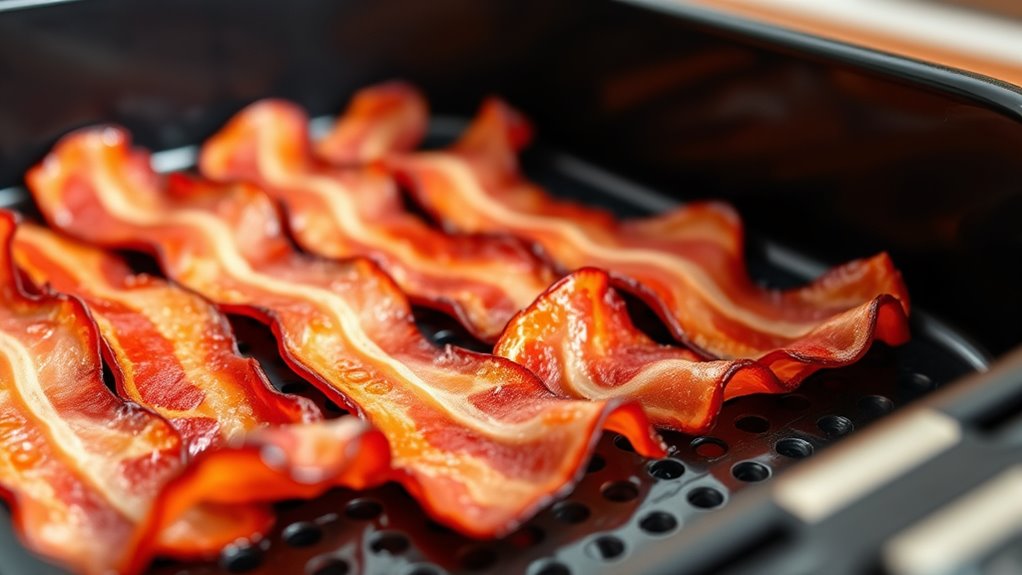 top air fryer bacon trays