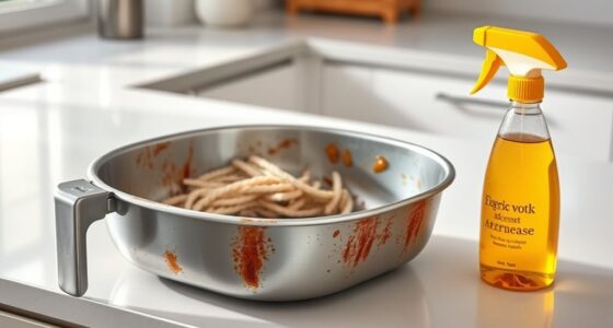 top air fryer cleaning sprays