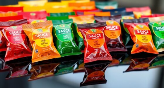 top air fryer sauce packets