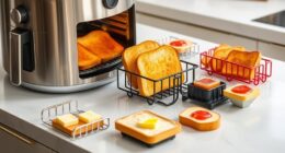 top air fryer toast racks