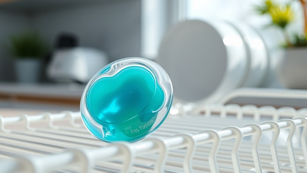 top basket safe dish pods