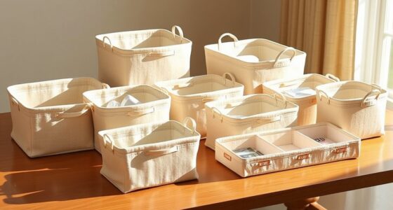 top collapsible accessory baskets