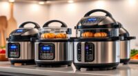 top pressure cooker air fryer combos