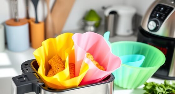 top silicone air fryer liners