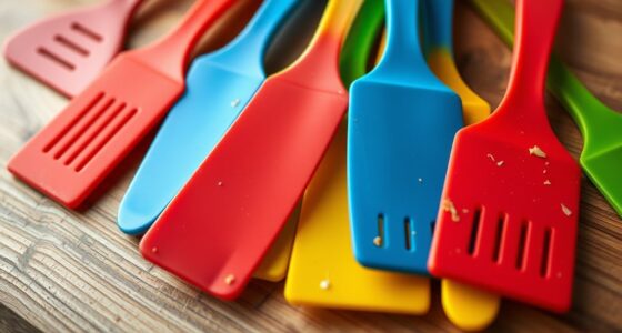 top silicone scrapers for baked residue
