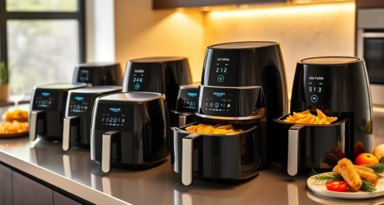 top sur la table air fryers