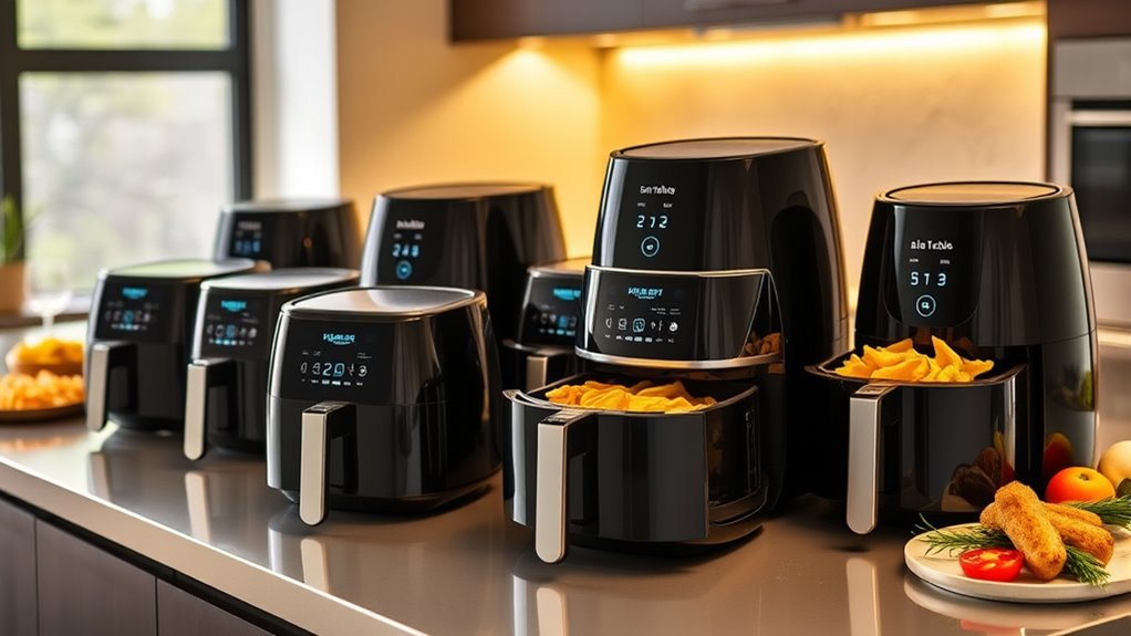 top sur la table air fryers