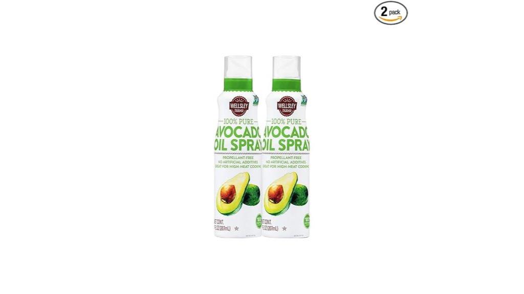 two pack avocado oil spray