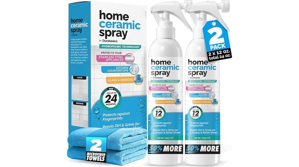 two pack ceramic spray