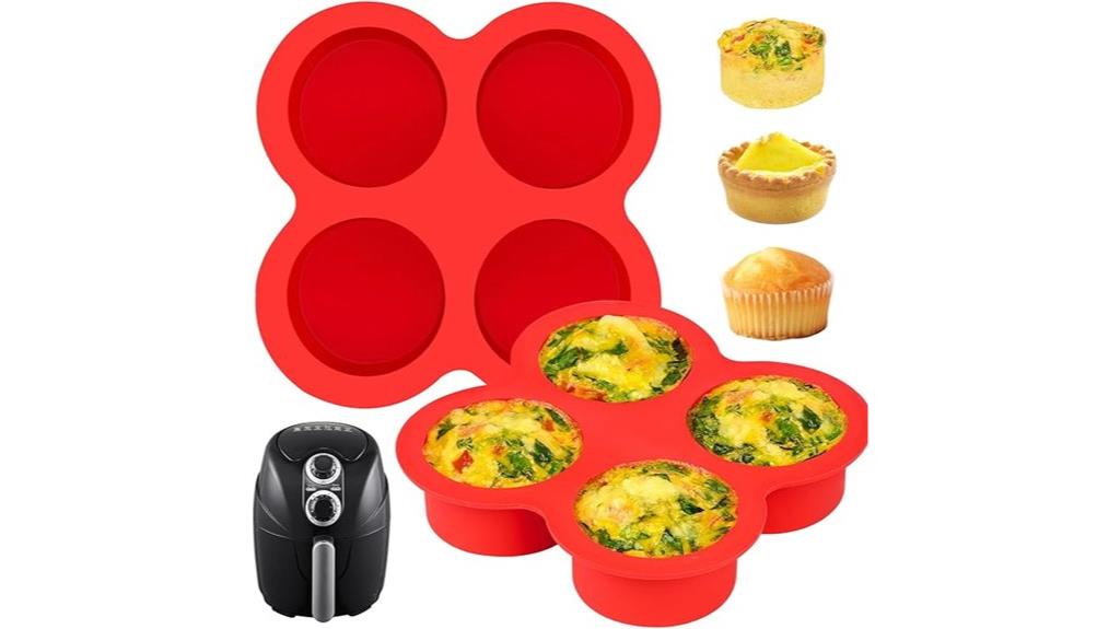 two pack egg mold set