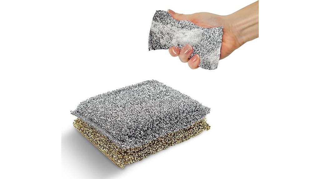 two pack kitchen scrub sponges