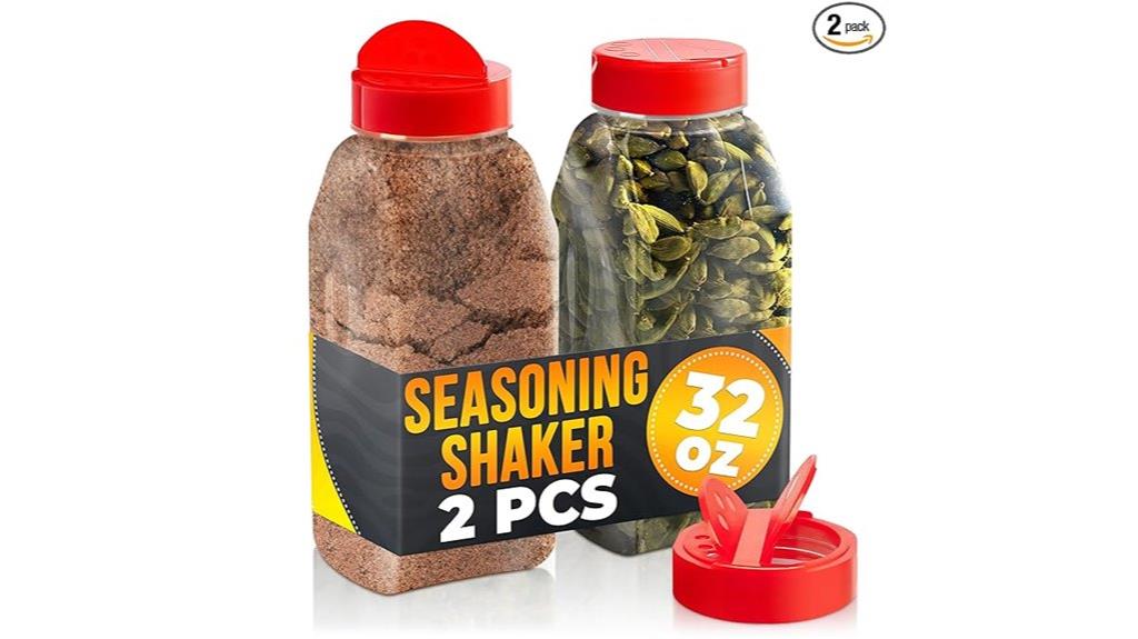 two piece seasoning shakers