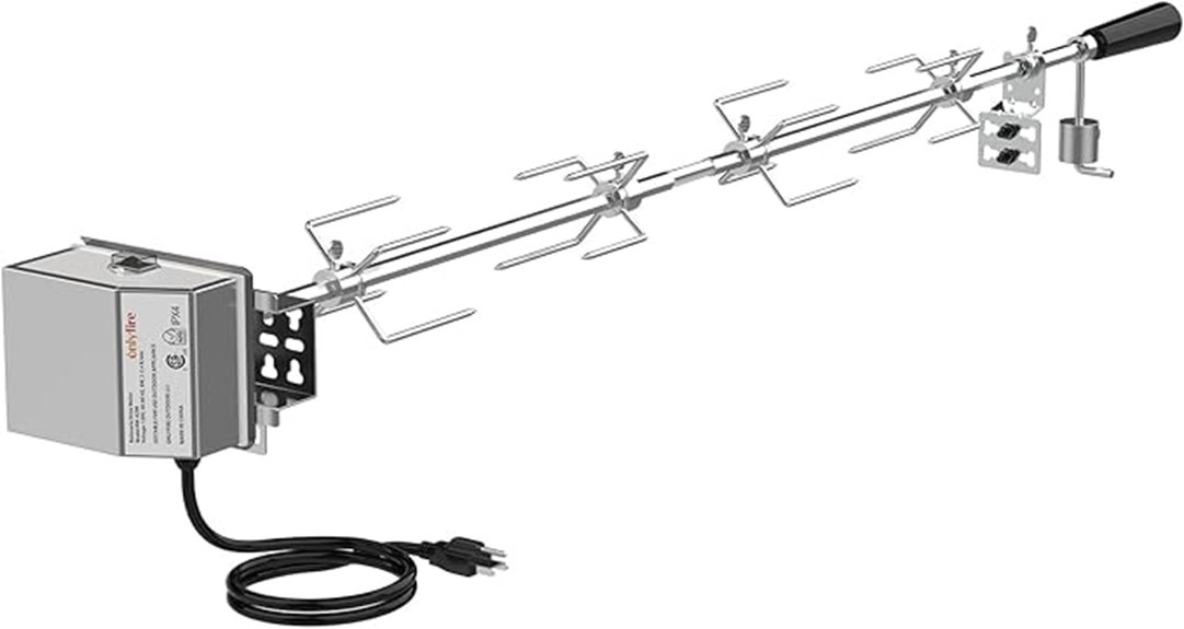 universal grill rotisserie kit