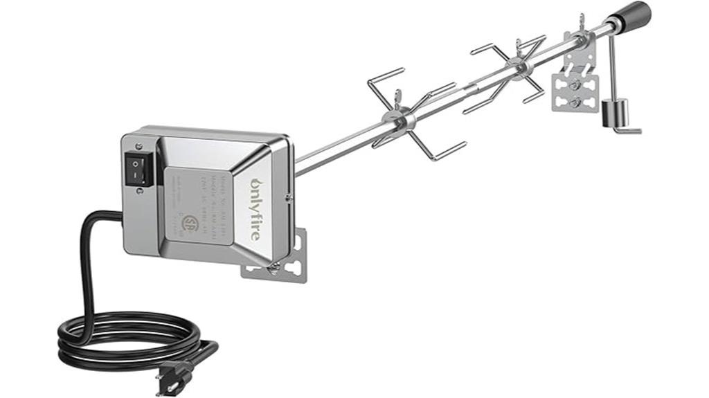 universal grill rotisserie kit