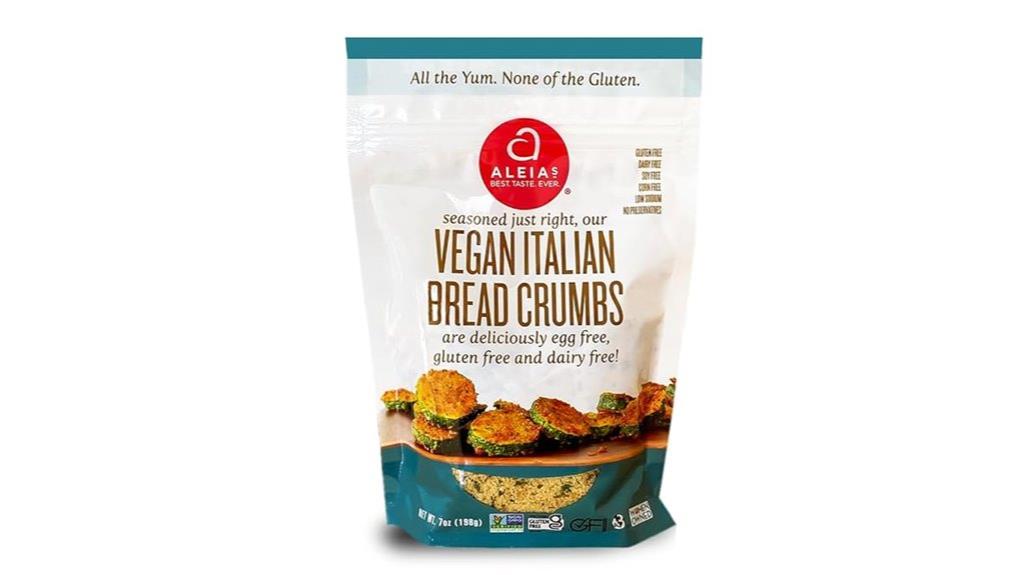 vegan italian breadcrumbs pack