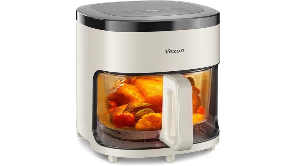 versatile glass air fryer