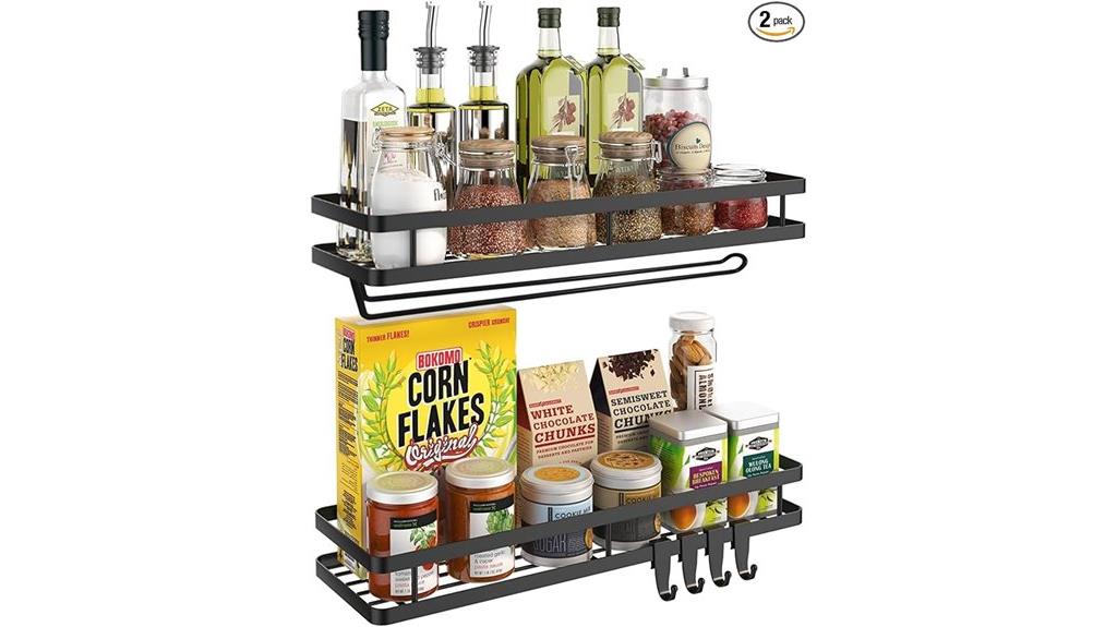 wall mounted spice racks