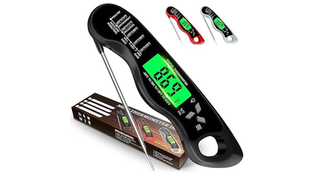 waterproof digital cooking thermometer