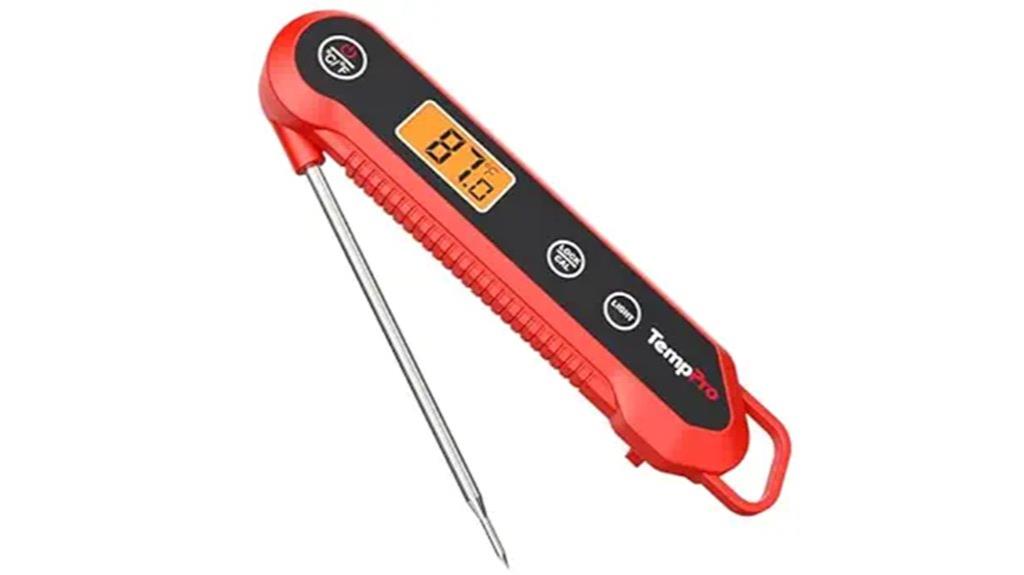 waterproof digital meat thermometer