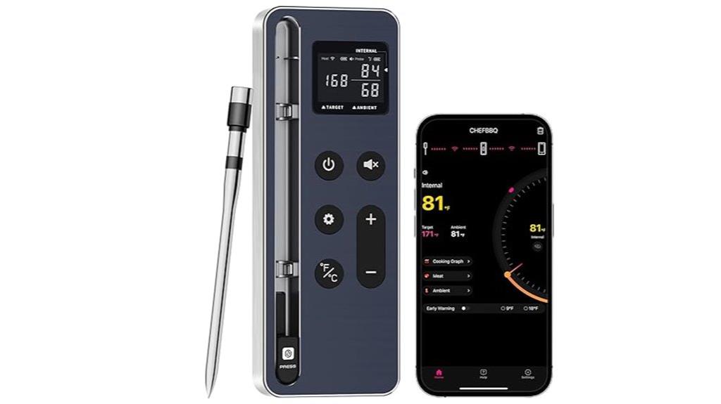 wireless bluetooth cooking thermometer