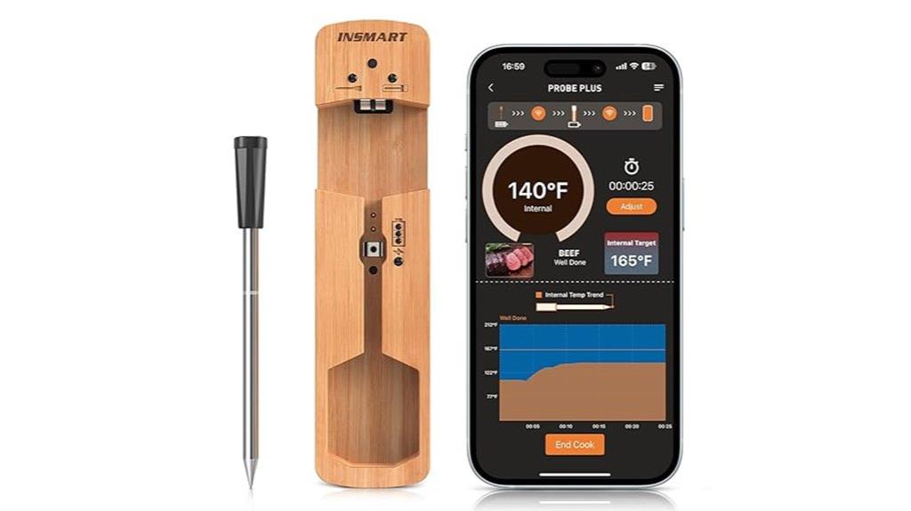 wireless bluetooth meat thermometer