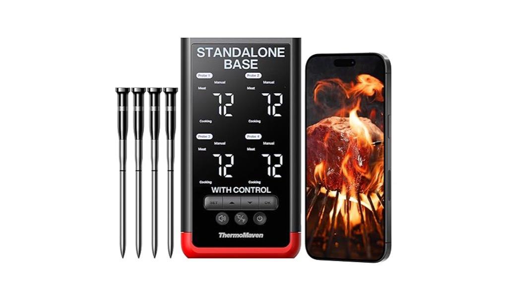 wireless bluetooth meat thermometer