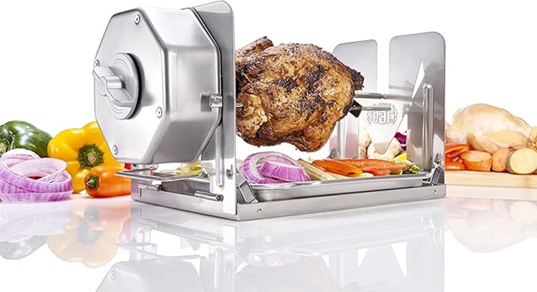 wireless rotisserie for grills