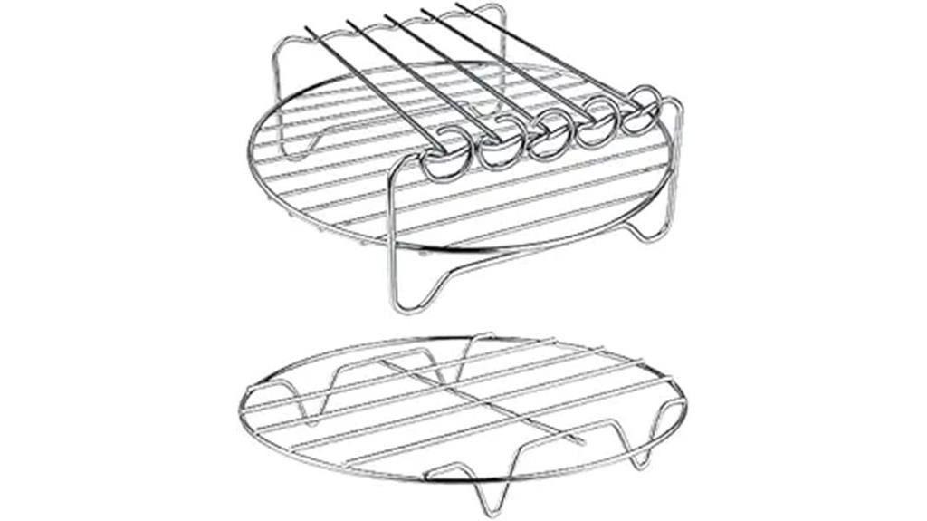 xl air fryer rack set