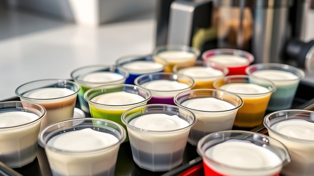 yogurt cup sets for proofing