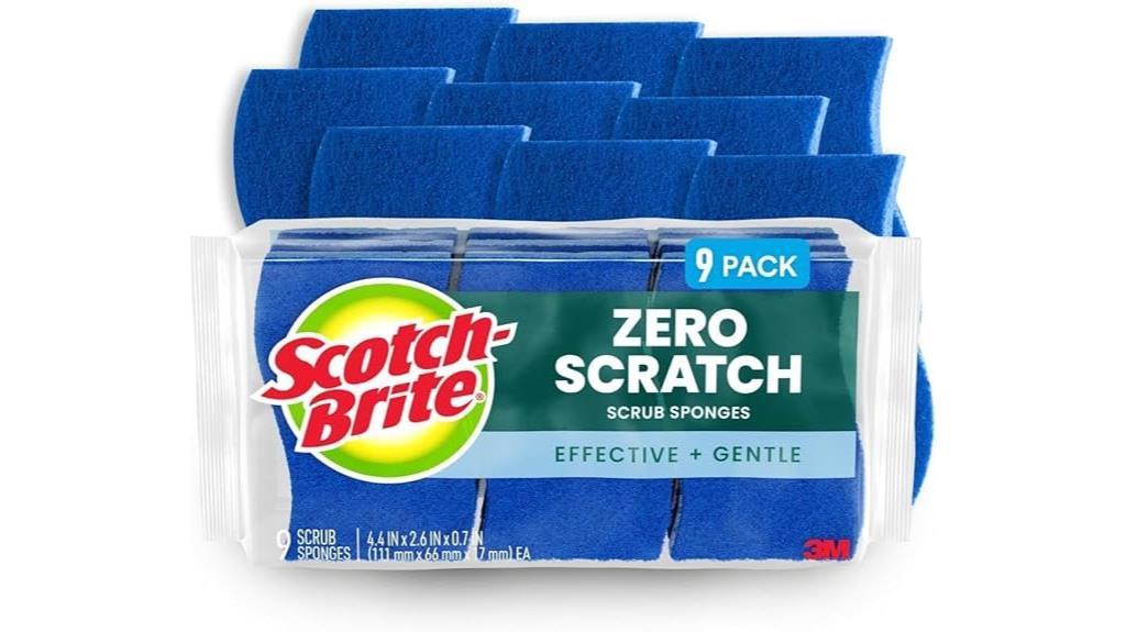 zero scratch scrub sponges
