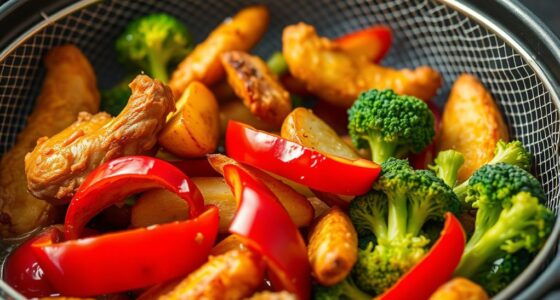 air fryer food capacity