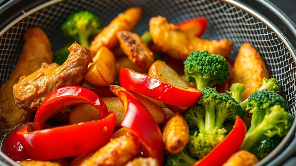 air fryer food capacity