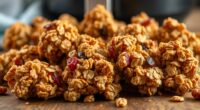 air fryer granola clusters