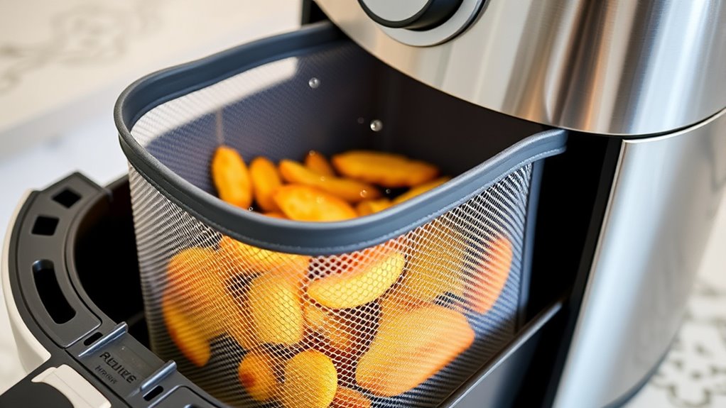 air fryer splatter prevention